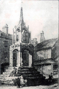 The Market Cross about 1800